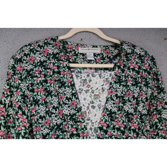 Maggie Lawerence Collection Vintage Y2K Midi Dress-Size 10-Cottagecore - Picture 4 of 10